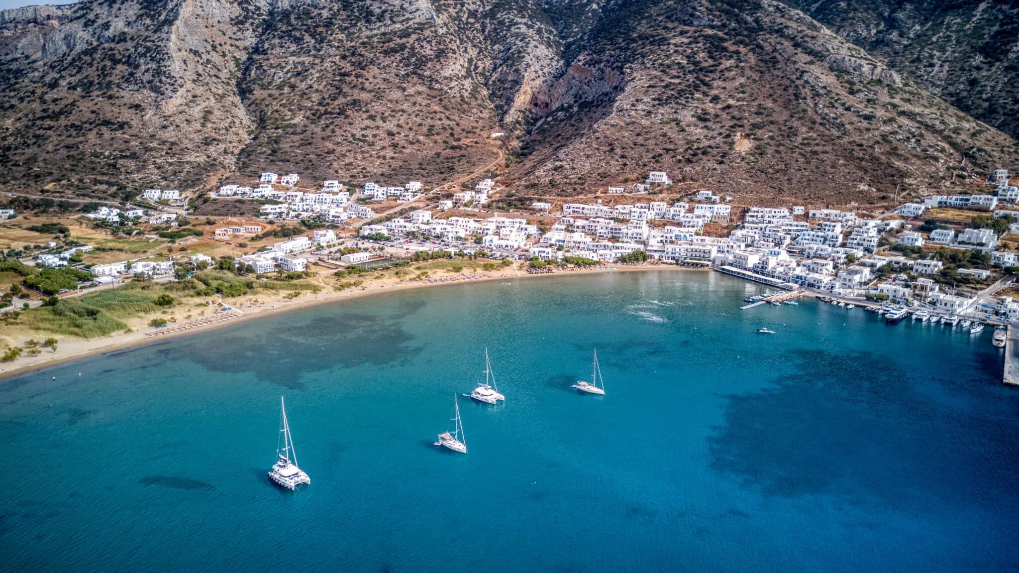 Cycladic village on Sifnos